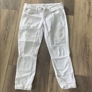 White Levi Jeans